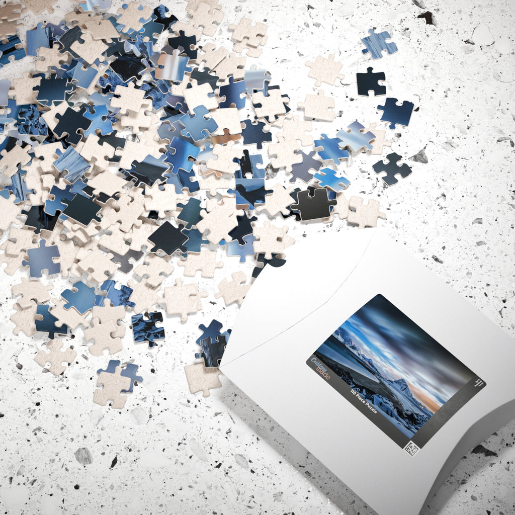 Indulge in the ultimate luxury with our Frozen Mountain Lake Puzzle. With 110 to 1014 pieces, this puzzle features a breathtaking mountain lake scene that will transport you to a serene world of nature. Perfect for challenging your mind and creating a stunning piece of art.