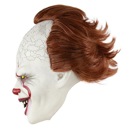 LED Halloween Creepy Clown Latex Masks