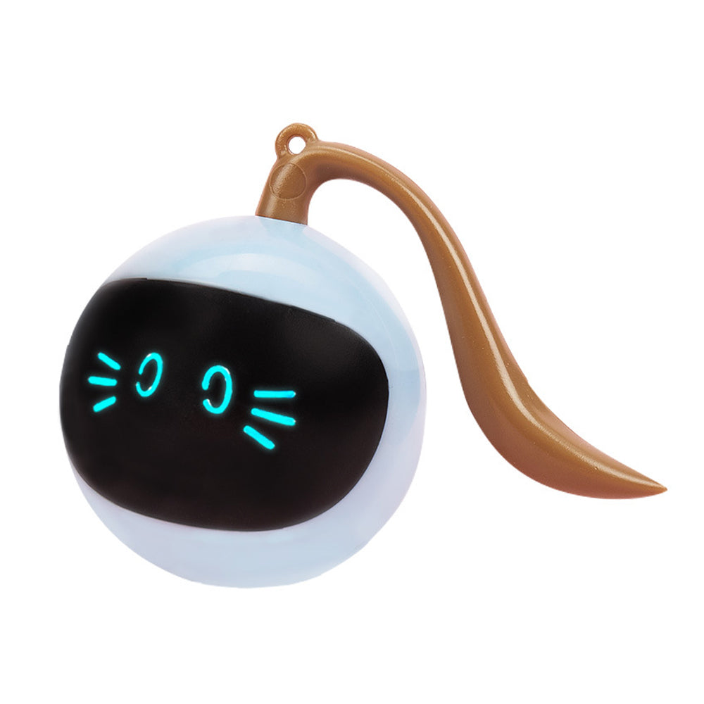 Experience endless fun with your cat with our Self-Rotating Cat Play Ball! This innovative ball automatically rotates, keeping your cat engaged and entertained for hours. No batteries required - simply roll it to activate the rotation. c3e1a31986c8d3fa48d3e833ece4568f