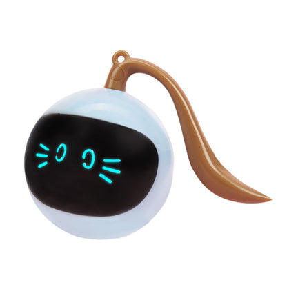 Experience endless fun with your cat with our Self-Rotating Cat Play Ball! This innovative ball automatically rotates, keeping your cat engaged and entertained for hours. No batteries required - simply roll it to activate the rotation. c3e1a31986c8d3fa48d3e833ece4568f