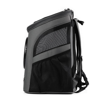 Transport your furry friend in style and comfort with our Pet Space Capsule Transport Backpack! Featuring a unique space capsule design, this backpack allows your pet to enjoy the view while staying safe and secure. Perfect for outdoor adventures and travel, this backpack will be sure to bring joy to both you and your pet.