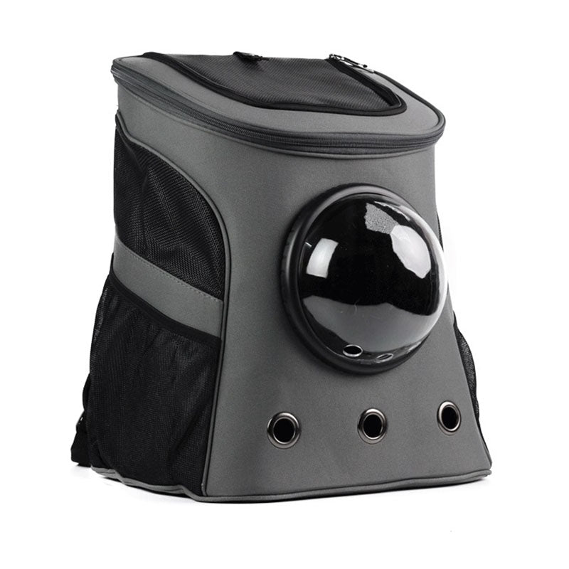 Transport your furry friend in style and comfort with our Pet Space Capsule Transport Backpack! Featuring a unique space capsule design, this backpack allows your pet to enjoy the view while staying safe and secure. Perfect for outdoor adventures and travel, this backpack will be sure to bring joy to both you and your pet.