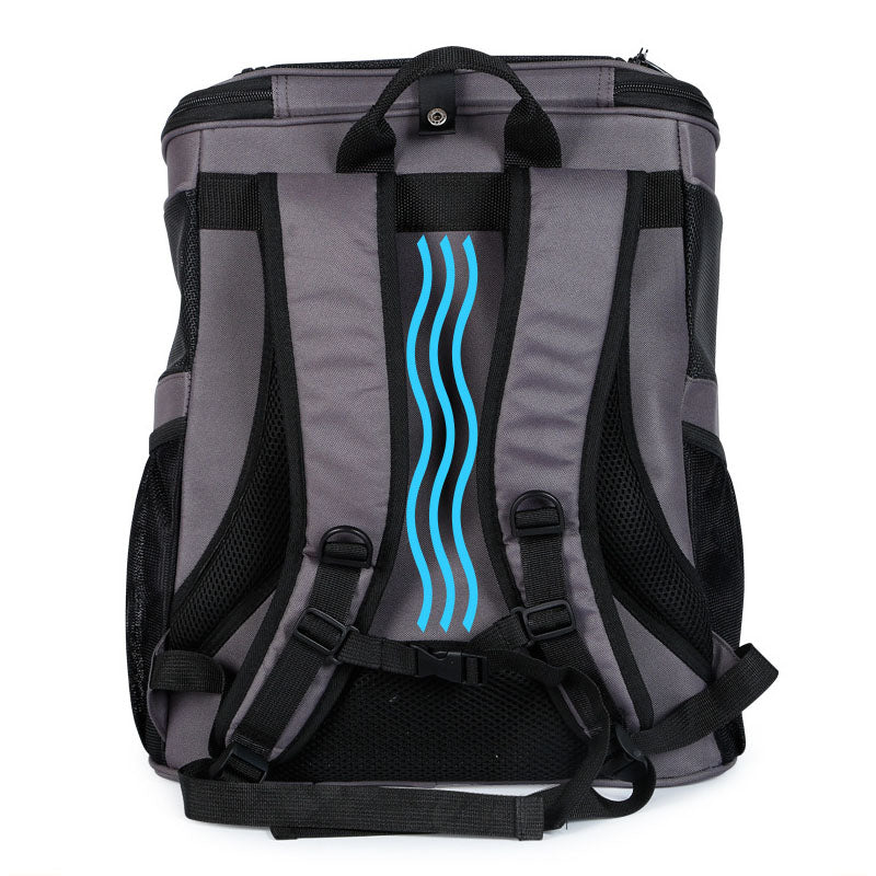 Transport your furry friend in style and comfort with our Pet Space Capsule Transport Backpack! Featuring a unique space capsule design, this backpack allows your pet to enjoy the view while staying safe and secure. Perfect for outdoor adventures and travel, this backpack will be sure to bring joy to both you and your pet.