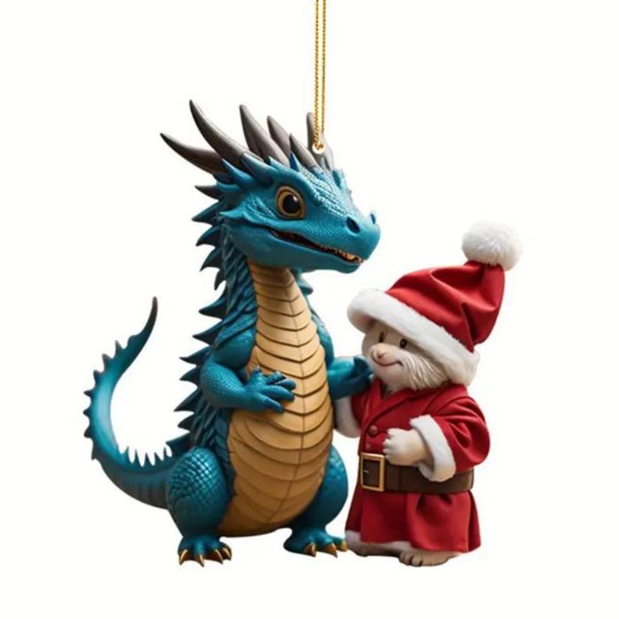 63d5be7488b8aeafd51942d61cd0fe0b  Transform your Christmas tree into a magical fantasy with Dragon Baby Christmas Tree Ornaments! These cute and quirky ornaments add a touch of fun to your holiday decor. Each ornament is intricately crafted and will give your tree a unique and playful look.