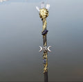 017c9ada08c611a114b743e83a5acb98 Add some magic to your life with our Unique Crystal Handmade Wands! Each wand is uniquely crafted with beautiful crystals to enchant and empower. Elevate your spiritual practices or bring a touch of whimsy to daily tasks. The perfect gift for any witchy woman, magic lover or crystal collector.