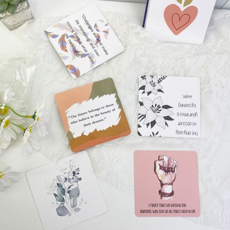 n? Look no further than our Positive Inspirational Motivational Cards! From uplifting quotes to encouraging messages, these cards are sure to inspire and motivate you throughout your day. Keep them close by for a daily dose of positivity.