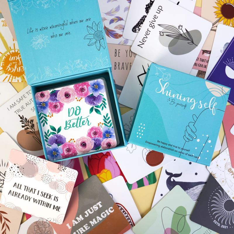 n? Look no further than our Positive Inspirational Motivational Cards! From uplifting quotes to encouraging messages, these cards are sure to inspire and motivate you throughout your day. Keep them close by for a daily dose of positivity.