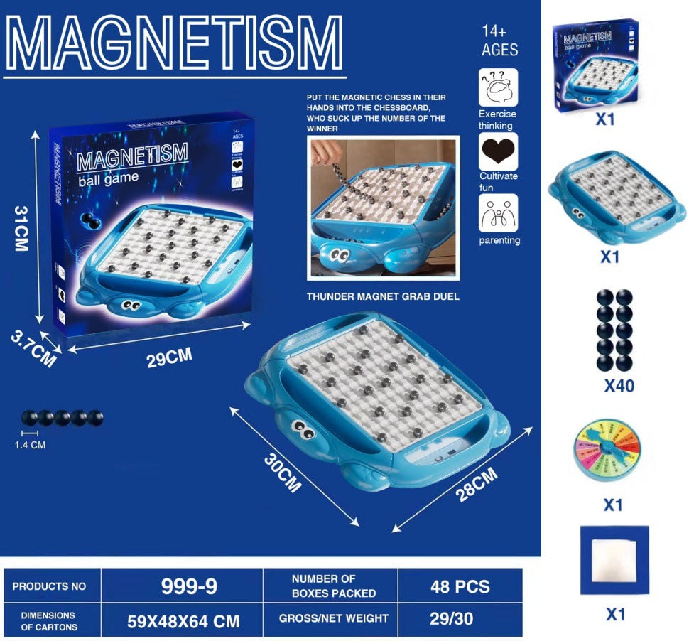 5b69c1375a63cacccd8f93981b80e5db  Experience the magic of magnetic induction with our Children Stepping on Thunder Chess. Watch as the pieces come to life as your child moves them around the board. Enhance their cognitive skills and imagination with this unique and sophisticated game. A must-have for any young genius.