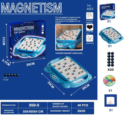 c29b8f1ed7e17ca6e9f5d4fd3412ce4e  Experience the magic of magnetic induction with our Children Stepping on Thunder Chess. Watch as the pieces come to life as your child moves them around the board. Enhance their cognitive skills and imagination with this unique and sophisticated game. A must-have for any young genius.