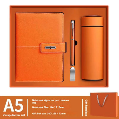 5e24e261cbfc8ca06b73315cddaebd21  Elevate your gift giving game with our Notebook Suit Gift Box! This sleek and stylish set includes a high-quality notebook, pen, and pencil, making it the perfect gift for the organized and creative person in your life. 