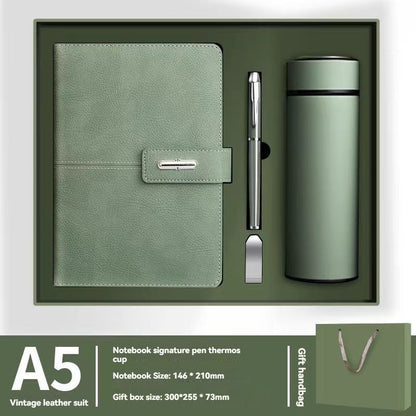 94288a6146342072483c04853a099086 Elevate your gift giving game with our Notebook Suit Gift Box! This sleek and stylish set includes a high-quality notebook, pen, and pencil, making it the perfect gift for the organized and creative person in your life. 