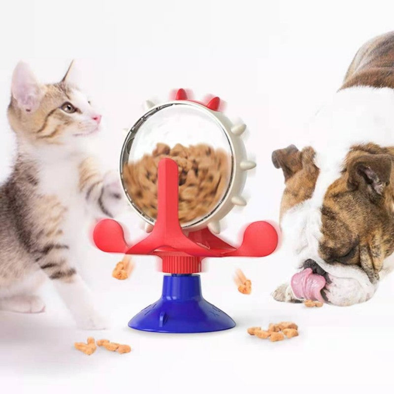 23c7c21fc25250df6c6db6d66410ec8d  Watch as your cat paws at the windmill, keeping them active and engaged. No more hairball boredom, just playful feline fun!