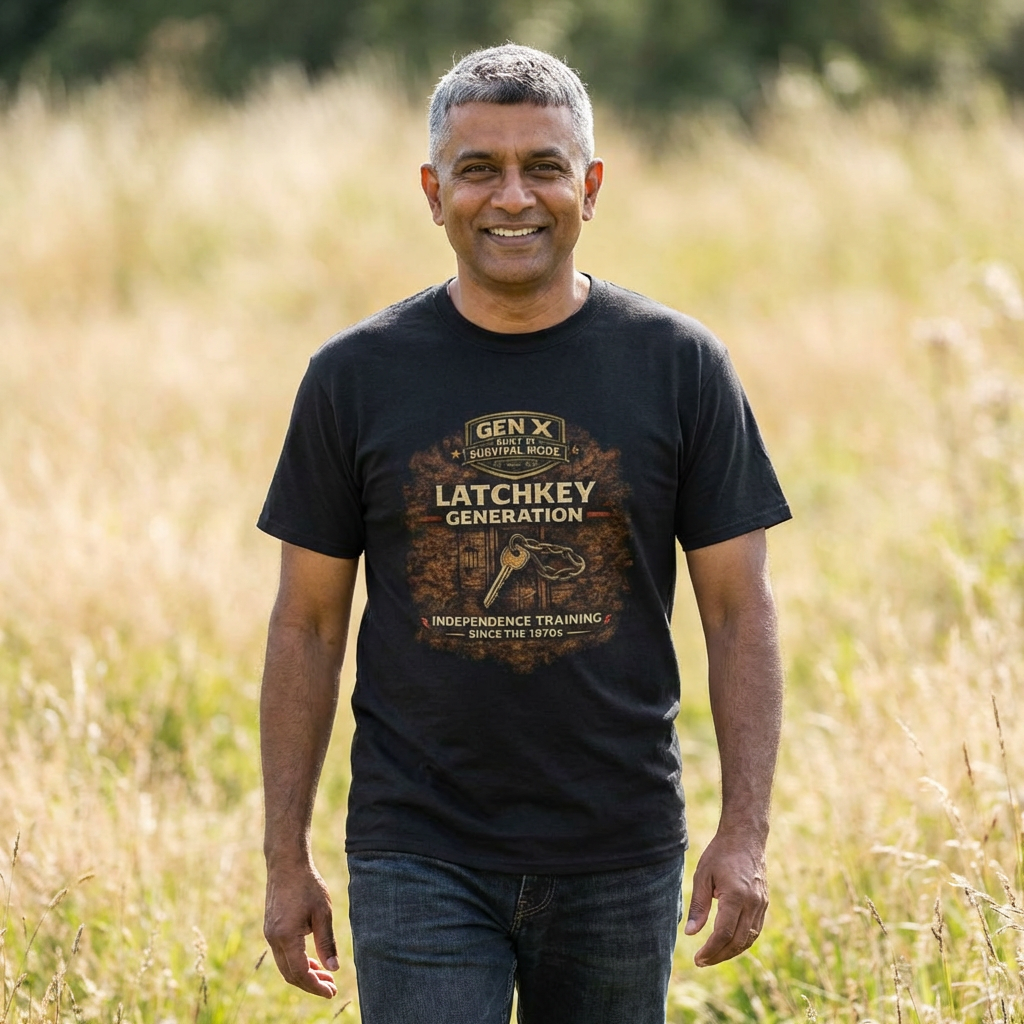 Gen X Survivor Latchkey Generation Comfortable Cotton T-Shirt