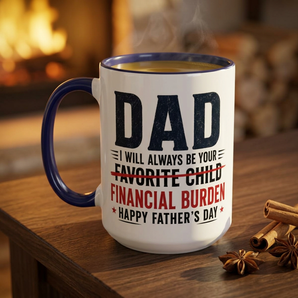 "I Will Always Be Your Financial Burden" Father's Day Mug