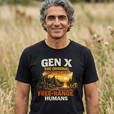 Gen X The Original Free-Range Humans Cotton T-Shirt