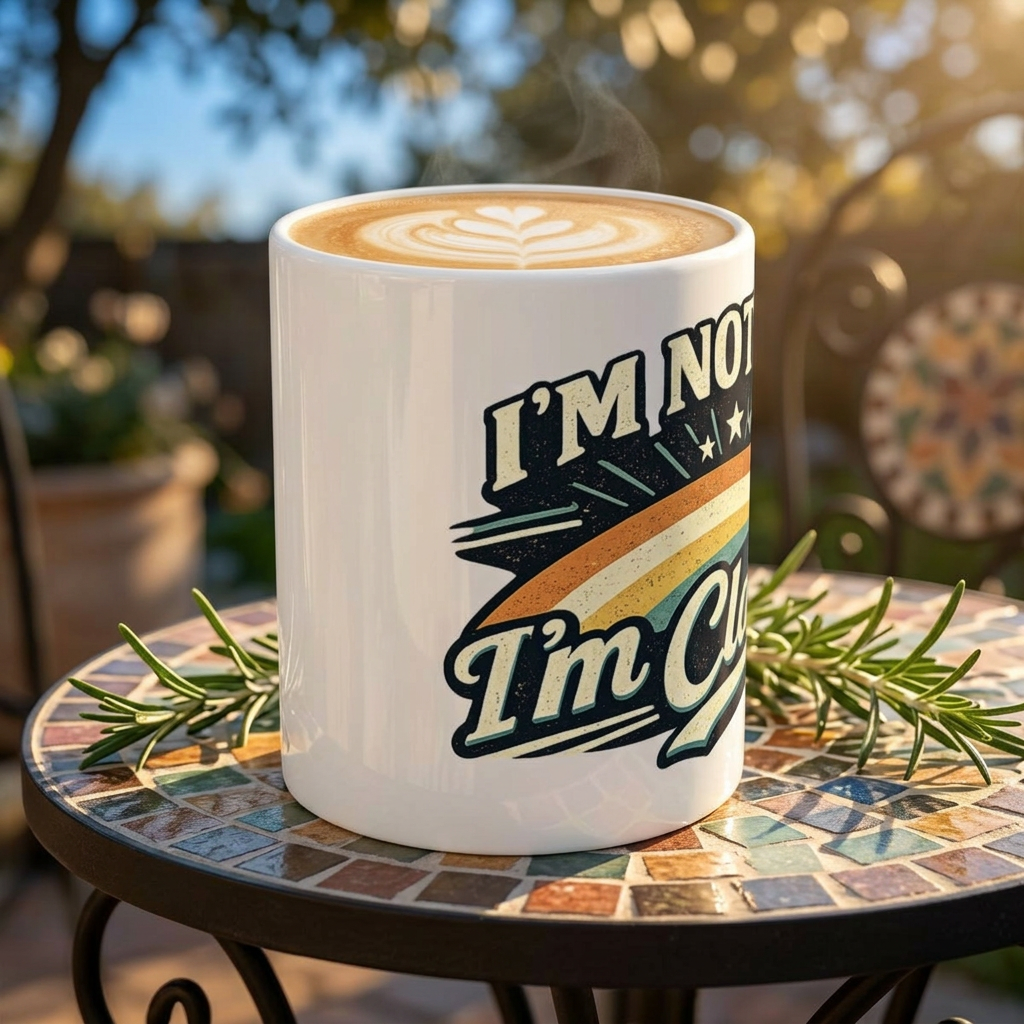 I'm Not Old I'm Classic Ceramic Colored Interior Mug