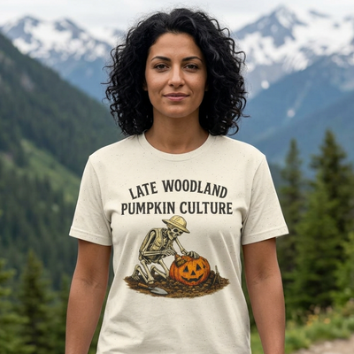 Late Woodland Pumpkin Culture Comfortable Cotton T-Shirt