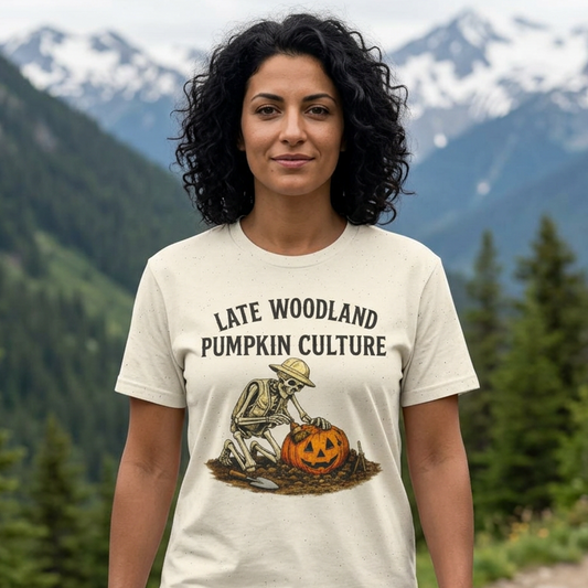 Late Woodland Pumpkin Culture Comfortable Cotton T-Shirt