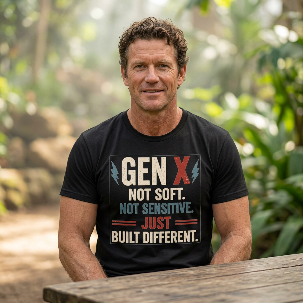 GenX Not Soft Just Built Different Cotton T-Shirt