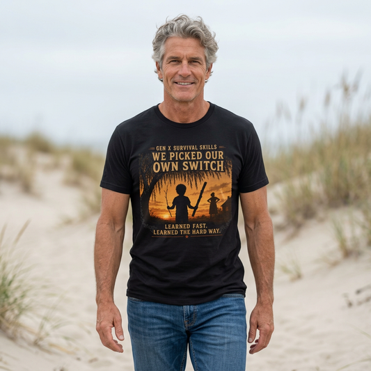 Gen X We Picked Our Own Switch Comfortable Cotton T-Shirt