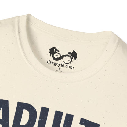 Adult Life Sucks Lightweight Comfortable 100% Spun Cotton Tee