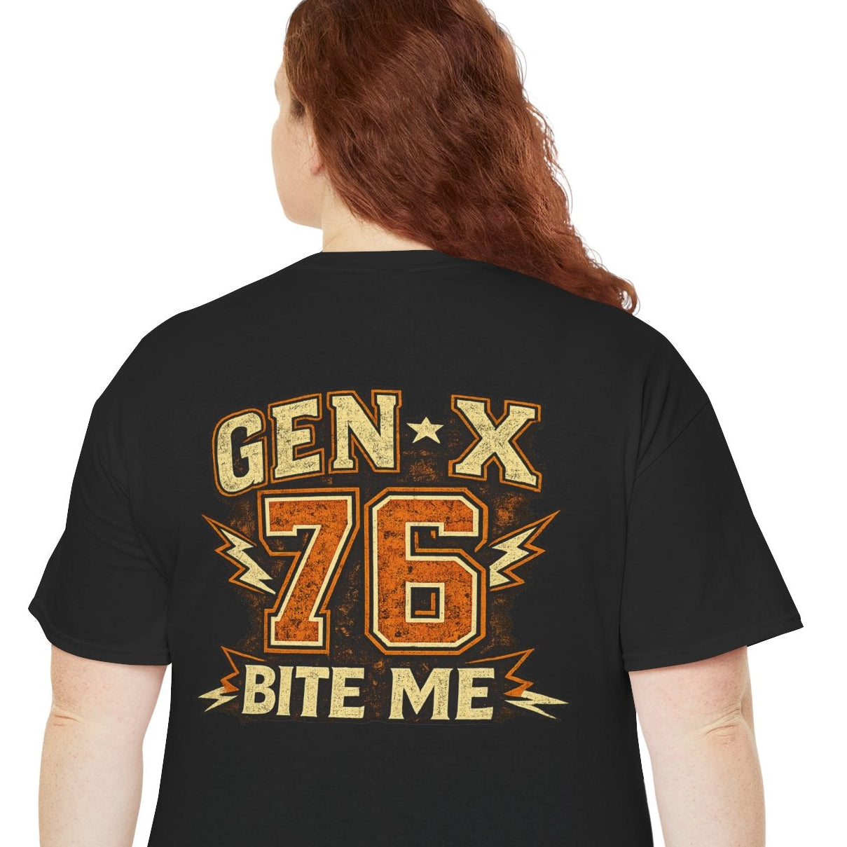 Gen X 76 Bite Me Comfortable Cotton T-Shirt
