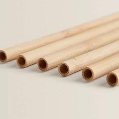 Switch to an eco-friendly option with our Biodegradable Natural Bamboo Straws. Made from sustainably-sourced bamboo, these straws are a great alternative to plastic. Say goodbye to single-use plastics and hello to a more environmentally-friendly choice. Help protect our planet, one sip at a time!