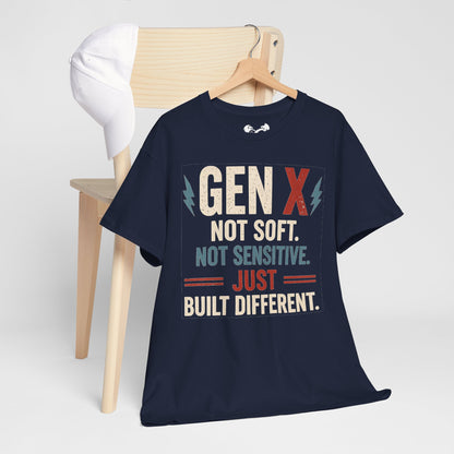 GenX Not Soft Just Built Different Cotton T-Shirt