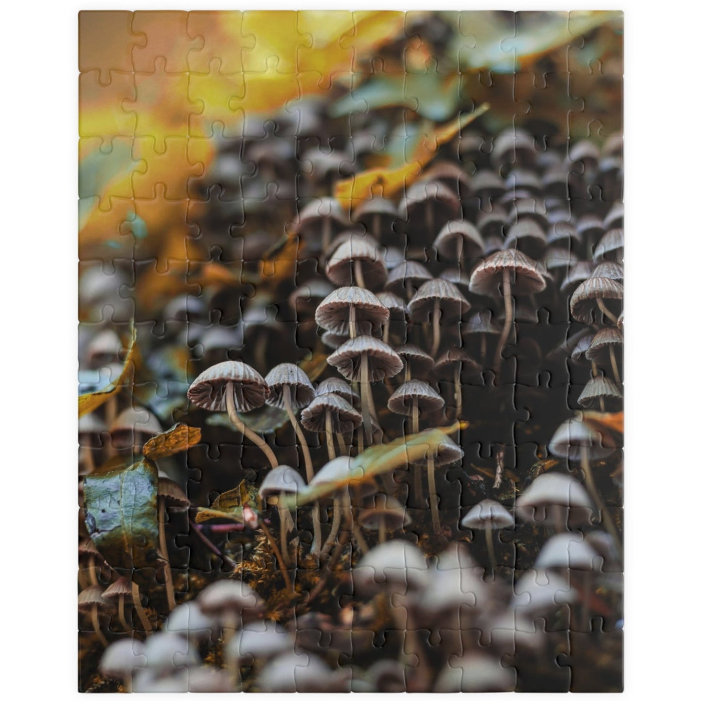 Unravel the beauty of nature with our Multiple Wild Mushrooms Puzzle. With a range of pieces from 110 to 1014, this puzzle will challenge and captivate puzzle enthusiasts. Featuring a variety of wild mushrooms, let your mind escape to the whimsical world of nature while creating a stunning masterpiece.