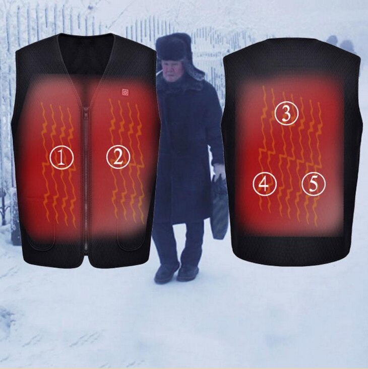 Stay warm through harsh winters with our Heated Carbon Fiber Winter Vest, engineered for superior thermal performance. 