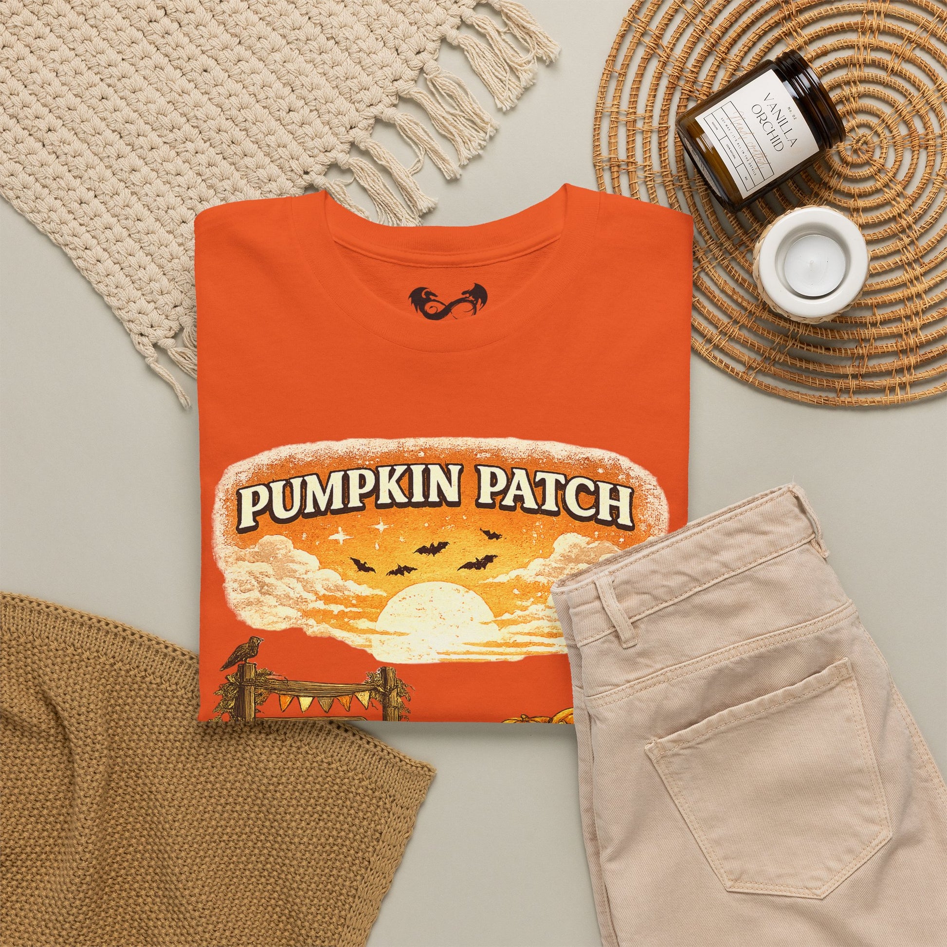 U Pick Pumpkin Patch Comfortable Cotton Halloween T-Shirt
