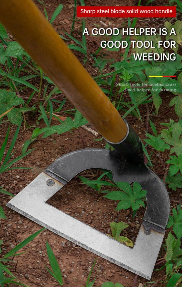 Transform your gardening experience with our Professional Steel Blade Weeding Hoe! Designed for efficiency and durability, this hoe makes weeding a breeze. Its sturdy steel blade easily cuts through tough soil and weeds, saving you time and energy. Say goodbye to backbreaking weeding and hello to a beautifully manicured garden!