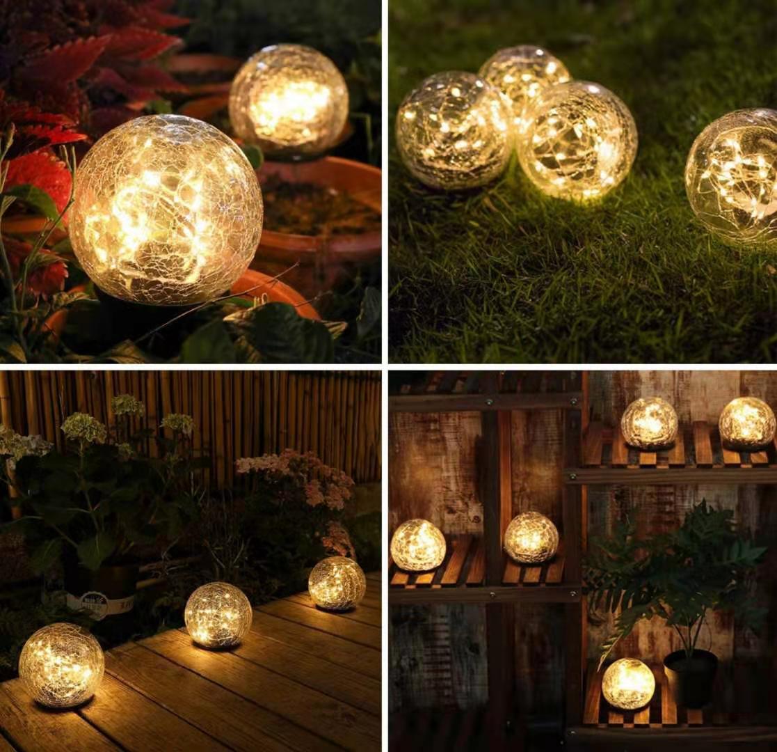 Add a touch of magic to your garden with Solar Powered LED Garden Globes! These beautiful globes are powered by solar energy, making them energy-efficient and environmentally friendly. With vibrant LED lights, they'll illuminate your garden at night, creating a stunning and enchanting atmosphere. 