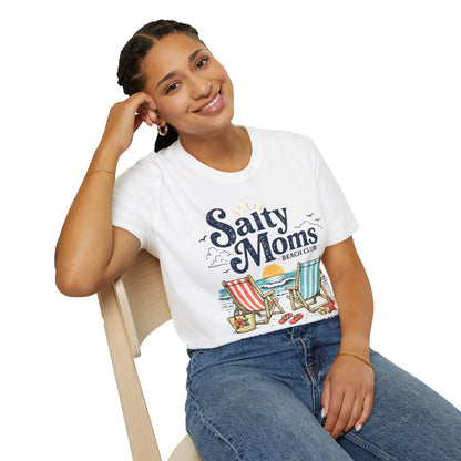 Salty Moms Just Wanna Have Sun Cotton Tee