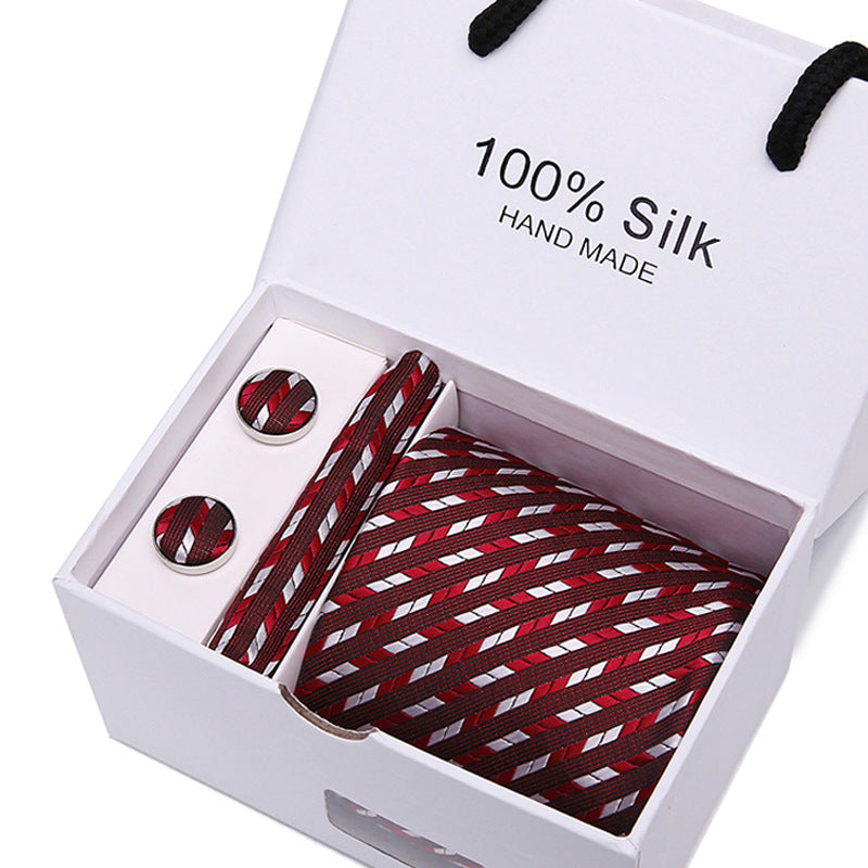 Show Dad how much you care with this luxurious set of five formal ties, crafted from 100% pure silk and perfect for creating an elegant and timeless look. Perfect for Father's Day gifting, each tie is sure to be a timeless wardrobe staple.