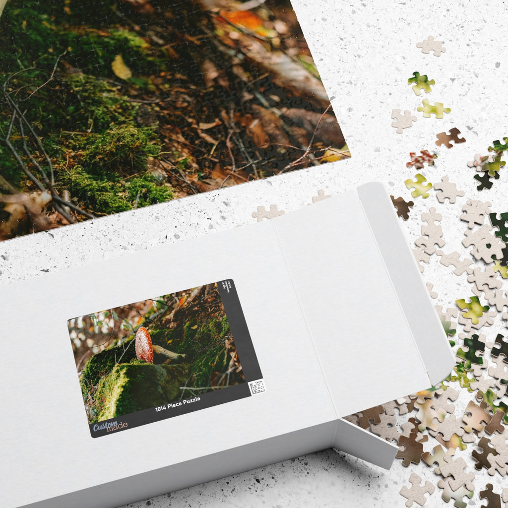 Beautiful Single Mushroom Puzzle - 110 to 1014 Pieces