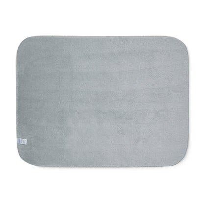 This snuggly sherpa photo blanket comes in beige or grey colors and can now accommodate your own personalized designs. 