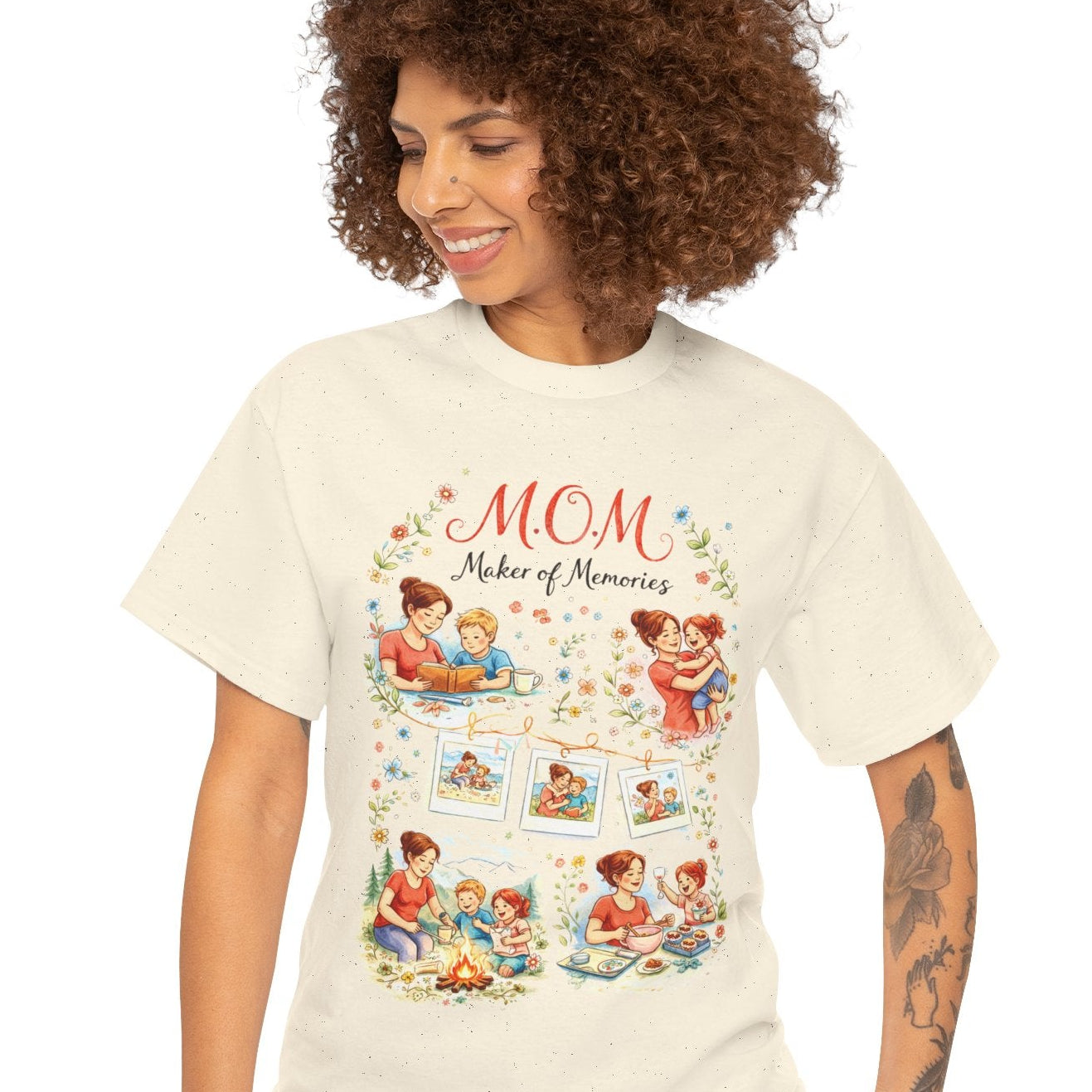 M.O.M – Maker of Memories celebrates the love, laughter, and everyday magic only a mom can create.