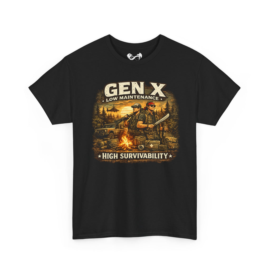 Gen X Low Maintenance High Survivability Cotton T-Shirt