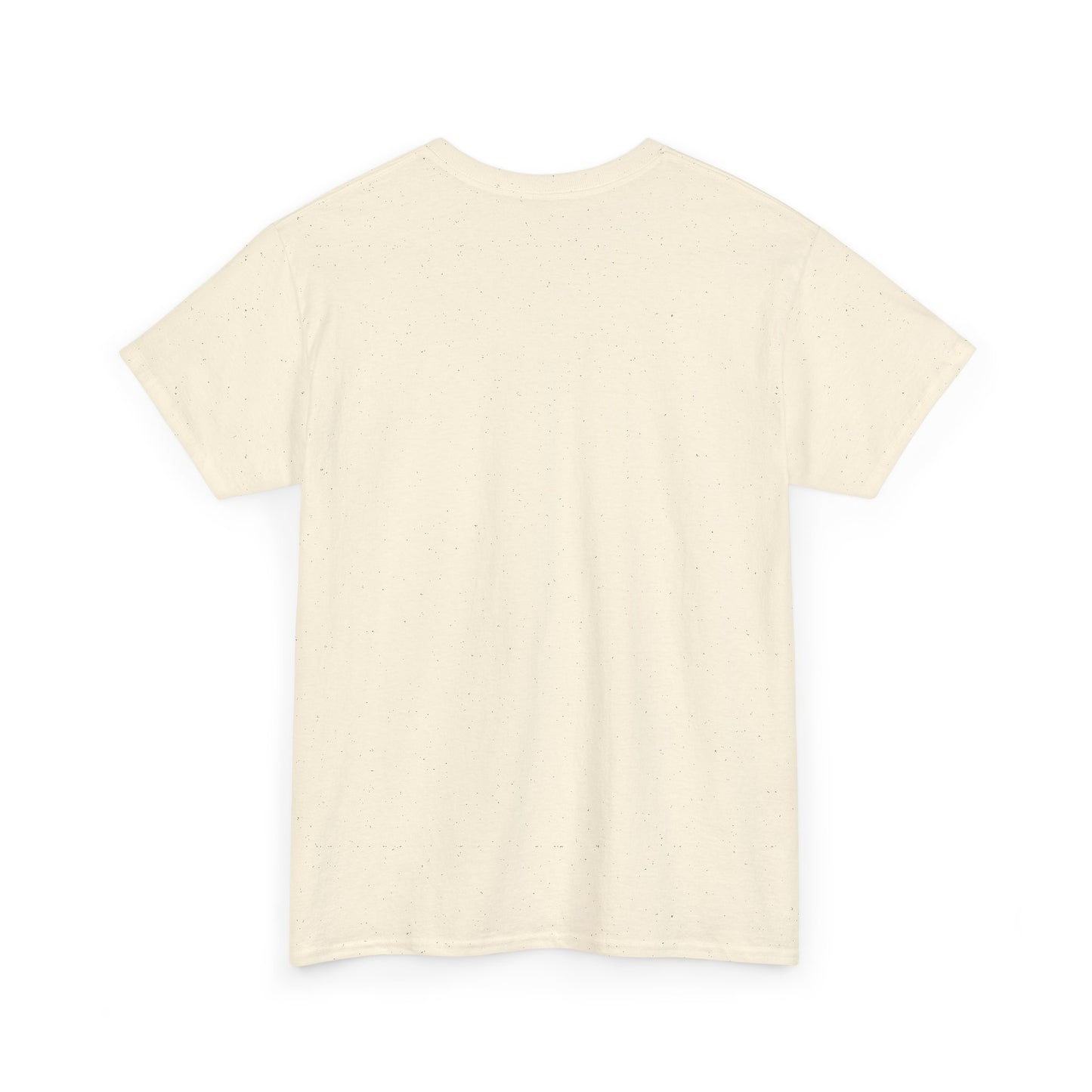 Beige t-shirt on a white background