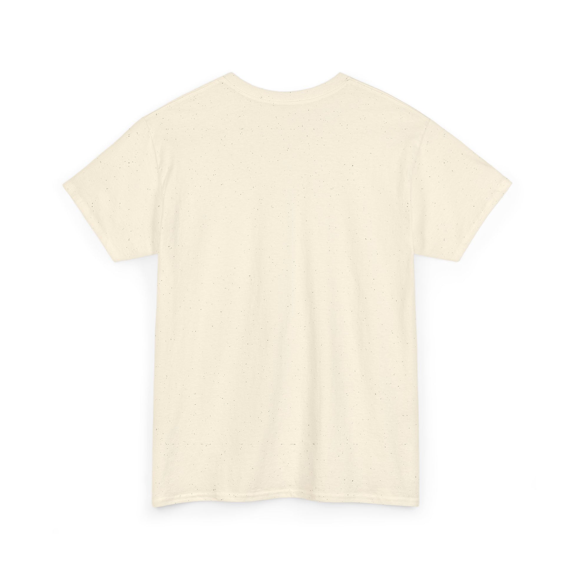Beige t-shirt on a white background