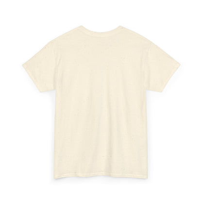 Beige t-shirt on a white background