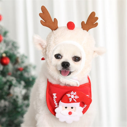 Christmas Pet Hats Costume Dogs Cats Pets