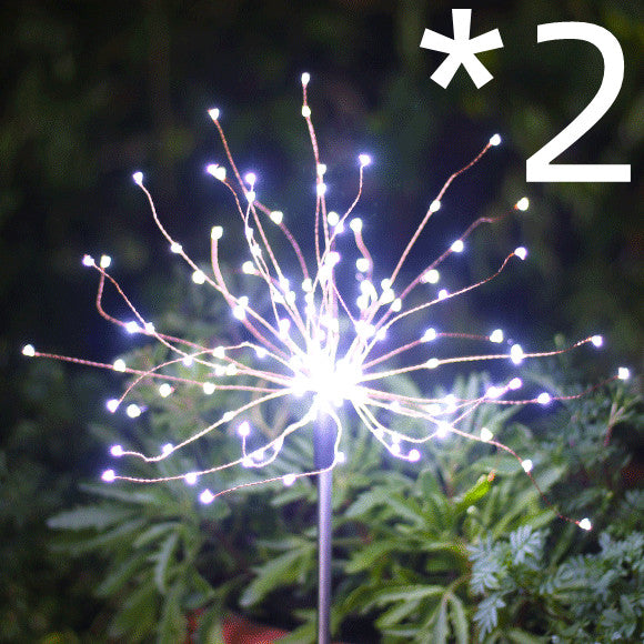 Celebrate Independence Day with style! This solar powered LED Firework Light will light up your night sky with patriotic energy. Let the stars align and shine with a festive sparkle! 