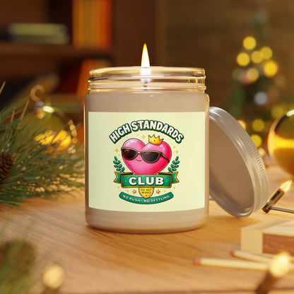 High Standards Singles Club Scented Candles, 9oz