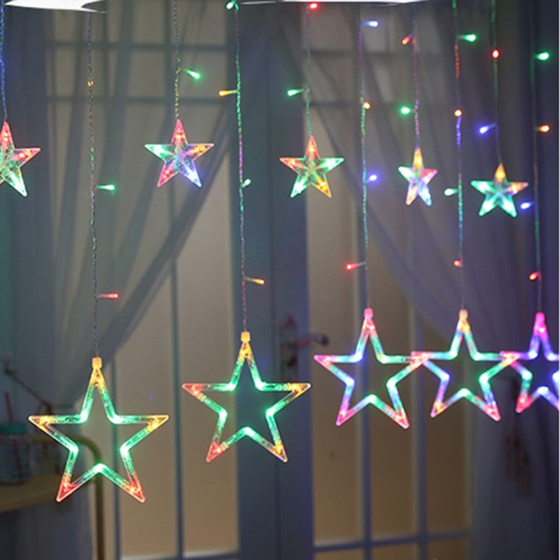 Spread some extra holiday cheer with these twinkling Star Light Christmas Decorations! The star-shaped lights are perfect for decorating your home and creating unforgettable holiday memories with their sparkling brilliance. You'll be on top of the tree with these delightful stars!