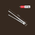 These Stainless Steel Lengthened BBQ Clamps offer extended reach and durable construction, making grilling safer and more convenient. Crafted from high-quality stainless steel, they resist rust and provide a firm grip on your food, allowing precise handling over the heat.