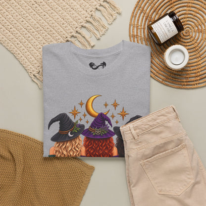 The Practical Witch Sisters Halloween Cotton T-Shirt