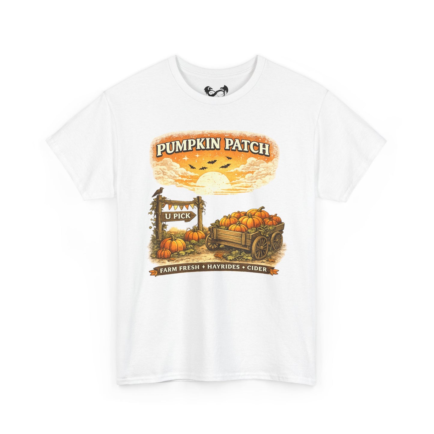 U Pick Pumpkin Patch Comfortable Cotton Halloween T-Shirt