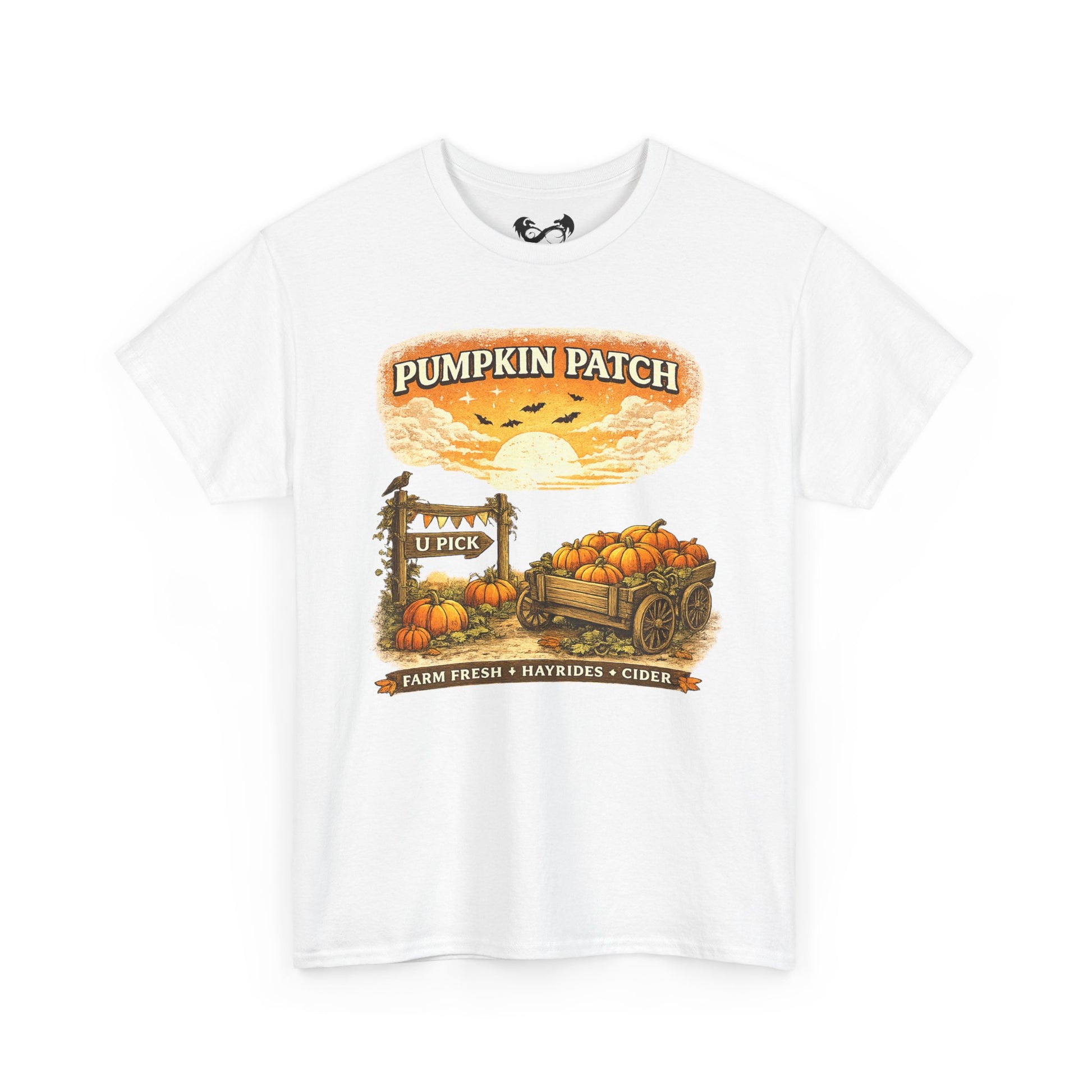 U Pick Pumpkin Patch Comfortable Cotton Halloween T-Shirt